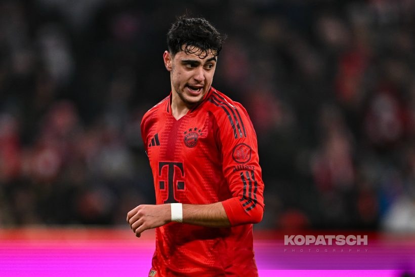 Aleksandar Pavlovic, 2025-01-15 FC Bayern Muenchen vs TSG Hoffenheim