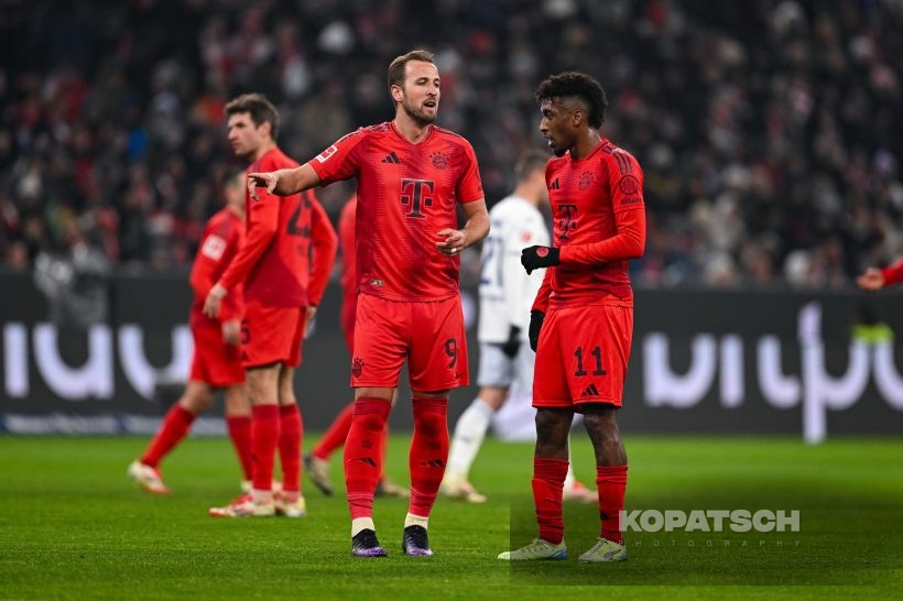 Harry Kane · Kingsley Coman, 2025-01-15 FC Bayern Muenchen vs TSG Hoffenheim