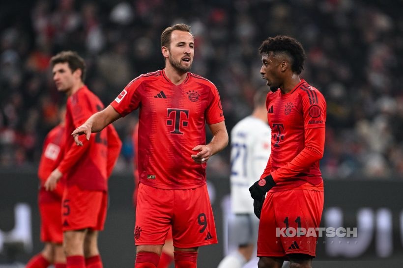 Harry Kane · Kingsley Coman, 2025-01-15 FC Bayern Muenchen vs TSG Hoffenheim