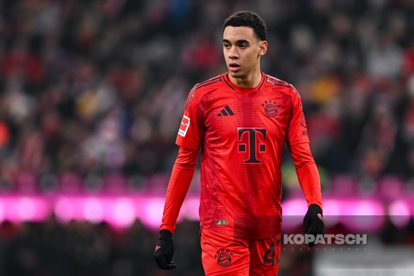 Jamal Musiala, 2025-01-18 FC Bayern Muenchen vs VfL Wolfsburg