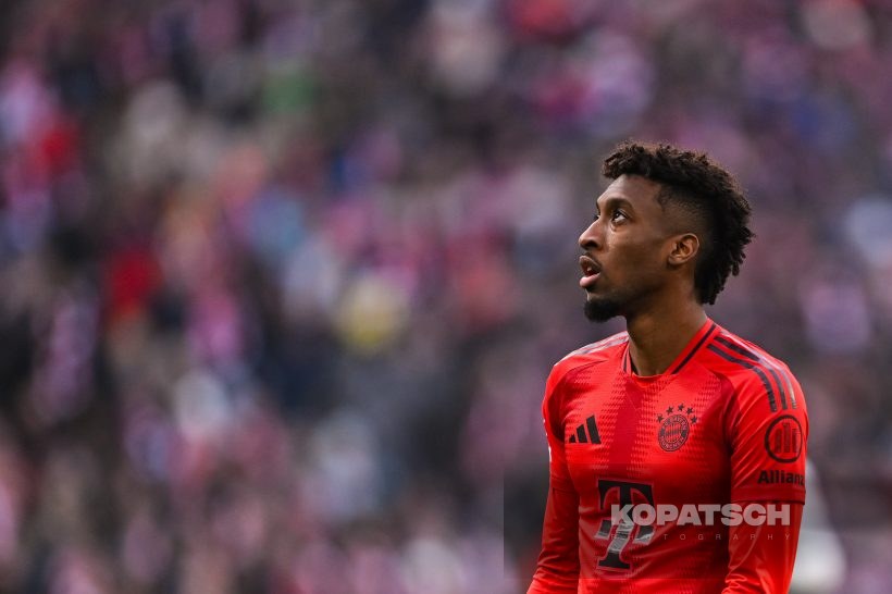 Kingsley Coman, 2025-01-18 FC Bayern Muenchen vs VfL Wolfsburg