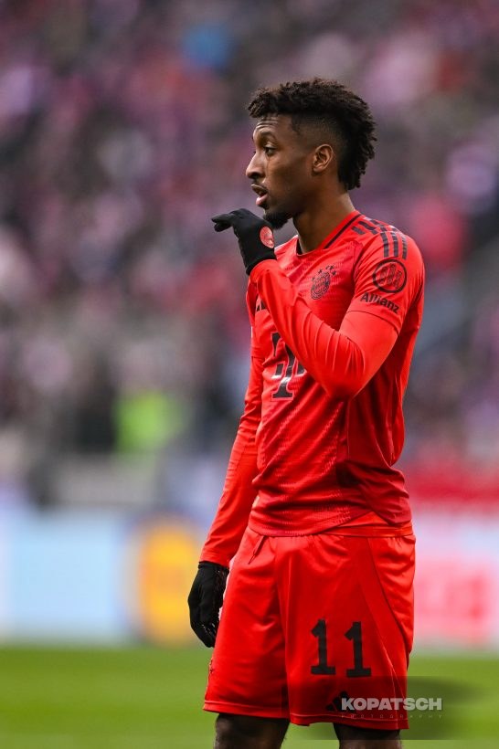 Kingsley Coman, 2025-01-18 FC Bayern Muenchen vs VfL Wolfsburg