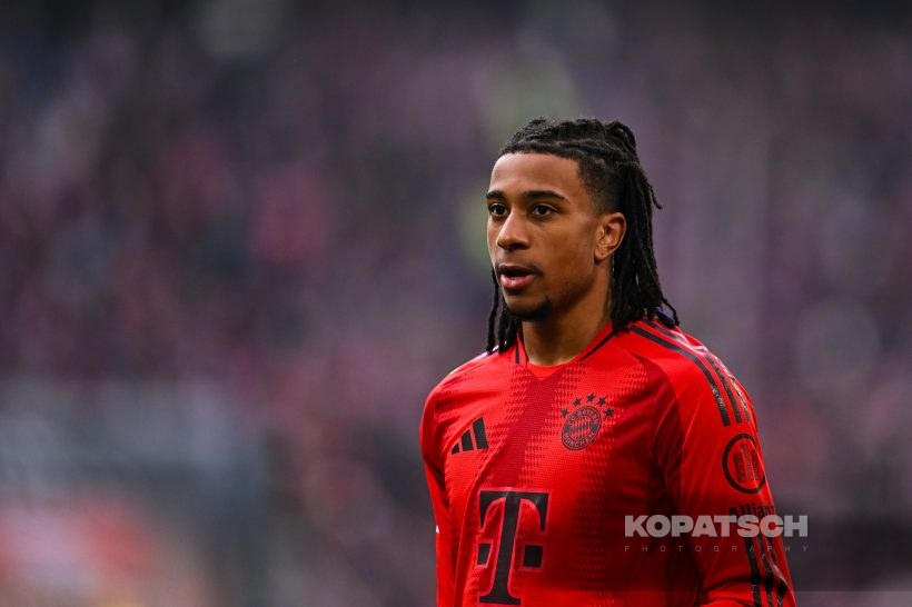 Michael Olise, 2025-01-18 FC Bayern Muenchen vs VfL Wolfsburg