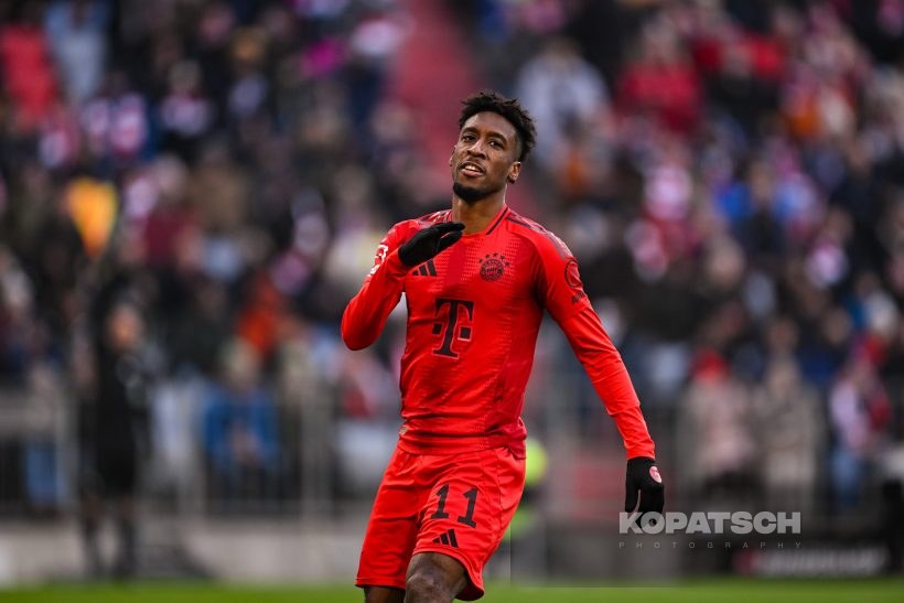 Kingsley Coman, 2025-01-18 FC Bayern Muenchen vs VfL Wolfsburg