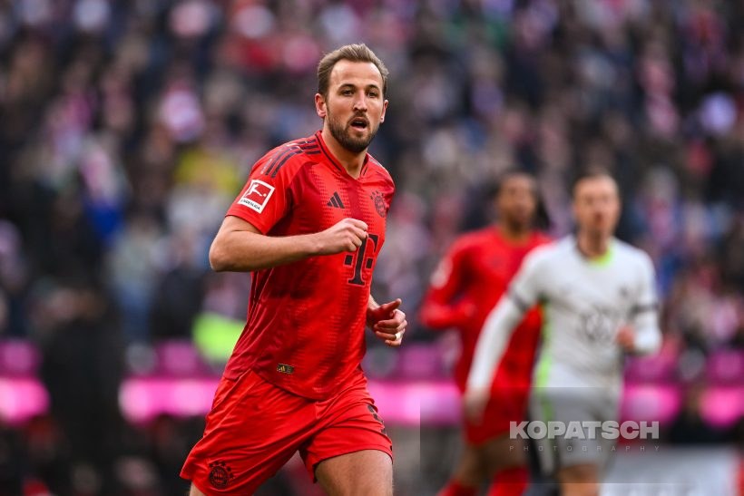 Harry Kane, 2025-01-18 FC Bayern Muenchen vs VfL Wolfsburg