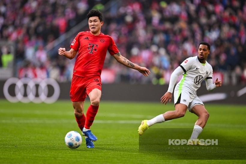 Min-jae Kim, 2025-01-18 FC Bayern Muenchen vs VfL Wolfsburg