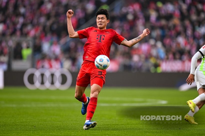 Min-jae Kim, 2025-01-18 FC Bayern Muenchen vs VfL Wolfsburg