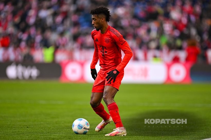 Kingsley Coman, 2025-01-18 FC Bayern Muenchen vs VfL Wolfsburg