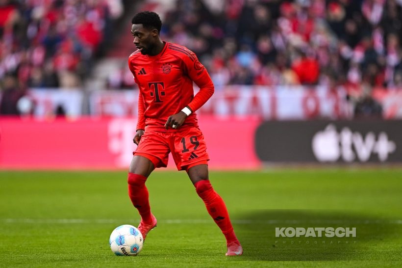 Alphonso Davies, 2025-01-18 FC Bayern Muenchen vs VfL Wolfsburg