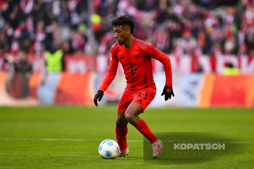 Kingsley Coman, 2025-01-18 FC Bayern Muenchen vs VfL Wolfsburg