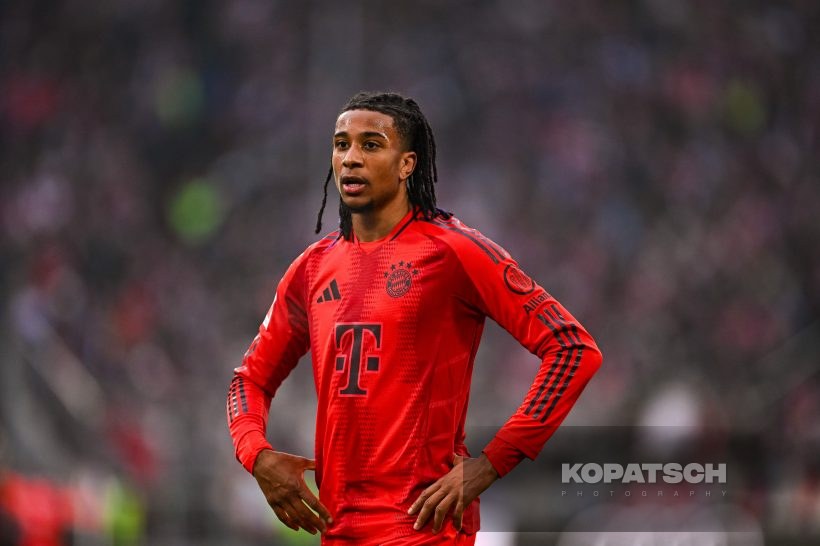Michael Olise, 2025-01-18 FC Bayern Muenchen vs VfL Wolfsburg