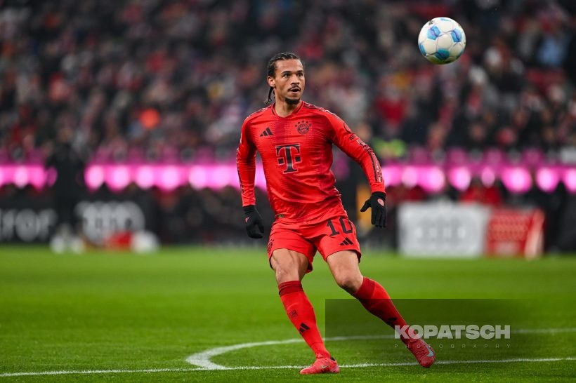 Leroy Sane, 2025-01-18 FC Bayern Muenchen vs VfL Wolfsburg
