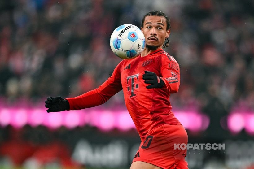 Leroy Sane, 2025-01-18 FC Bayern Muenchen vs VfL Wolfsburg