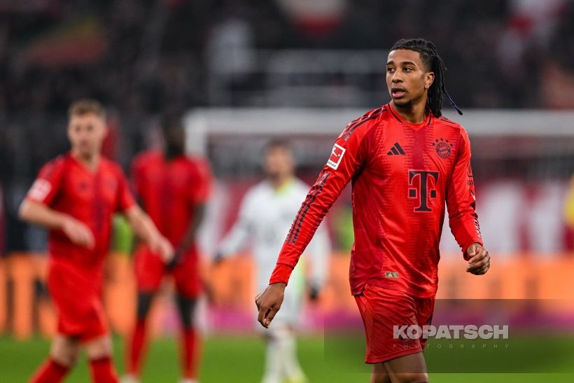 Michael Olise, 2025-01-18 FC Bayern Muenchen vs VfL Wolfsburg