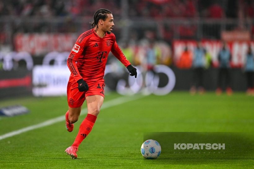 Leroy Sane, 2025-01-18 FC Bayern Muenchen vs VfL Wolfsburg