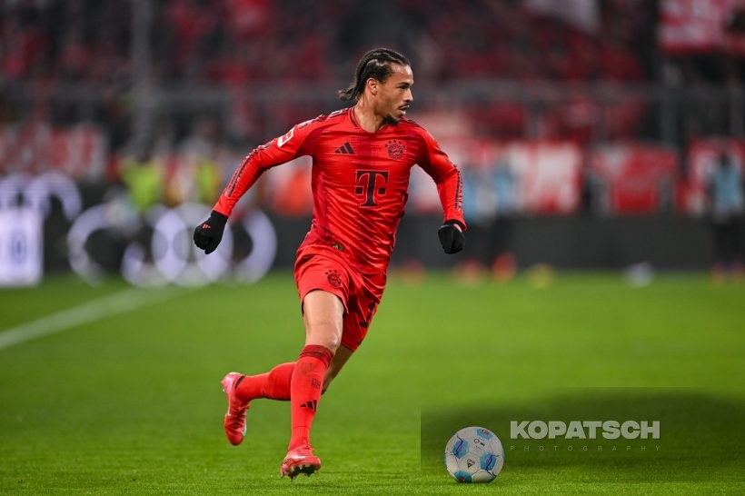 Leroy Sane, 2025-01-18 FC Bayern Muenchen vs VfL Wolfsburg