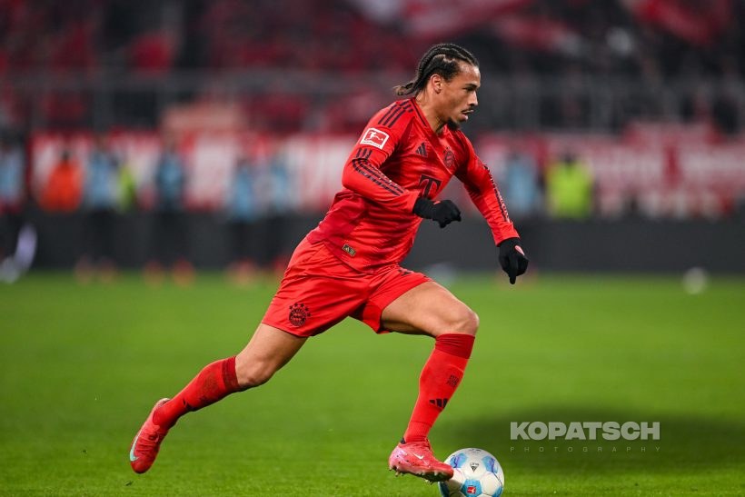 Leroy Sane, 2025-01-18 FC Bayern Muenchen vs VfL Wolfsburg