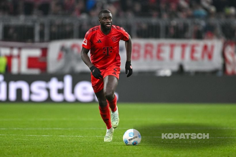 Dayot Upamecano, 2025-01-18 FC Bayern Muenchen vs VfL Wolfsburg