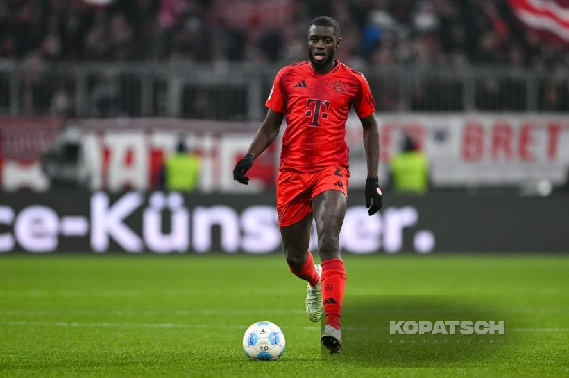Dayot Upamecano, 2025-01-18 FC Bayern Muenchen vs VfL Wolfsburg