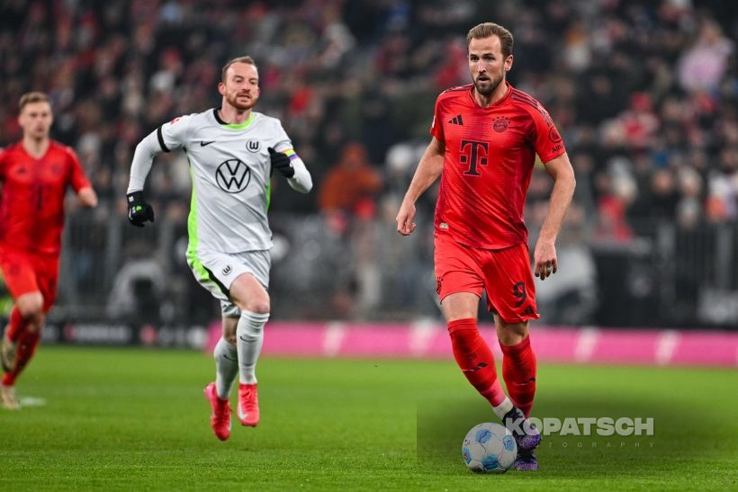 Harry Kane, 2025-01-18 FC Bayern Muenchen vs VfL Wolfsburg