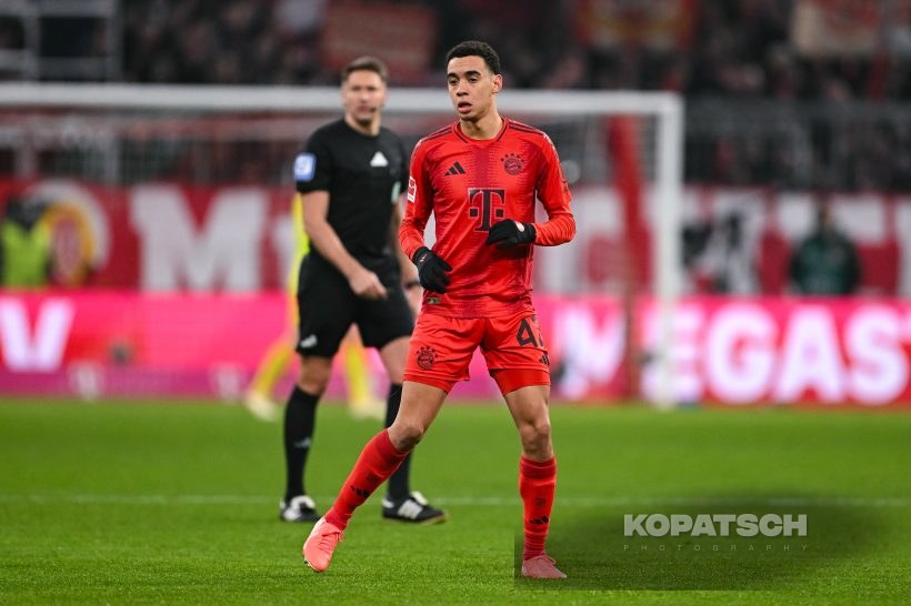 Jamal Musiala, 2025-01-18 FC Bayern Muenchen vs VfL Wolfsburg