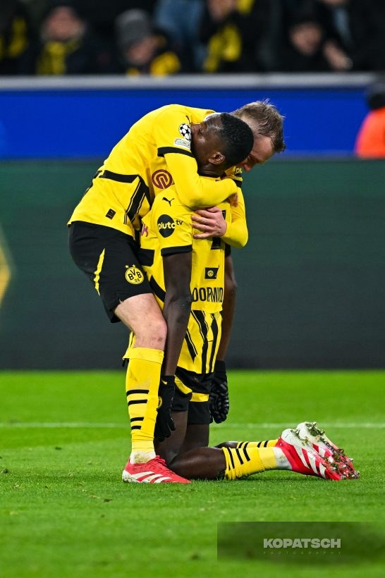 Serhou Guirassy · Maximilian Beier, 2025-01-29 Borussia Dortmund vs Shakhtar Donetsk