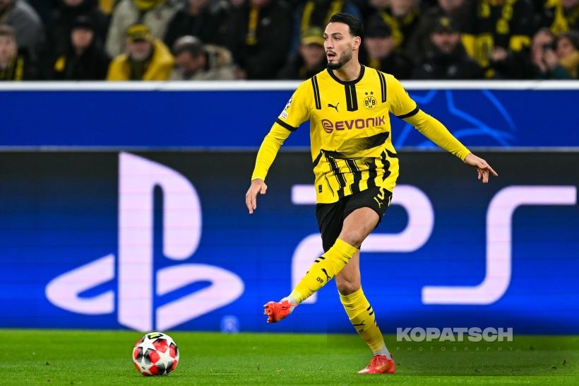 Ramy Bensebaini, 2025-01-29 Borussia Dortmund vs Shakhtar Donetsk