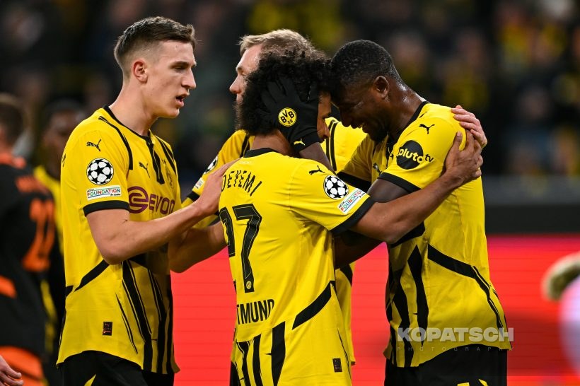 Serhou Guirassy · Karim Adeyemi, 2025-01-29 Borussia Dortmund vs Shakhtar Donetsk