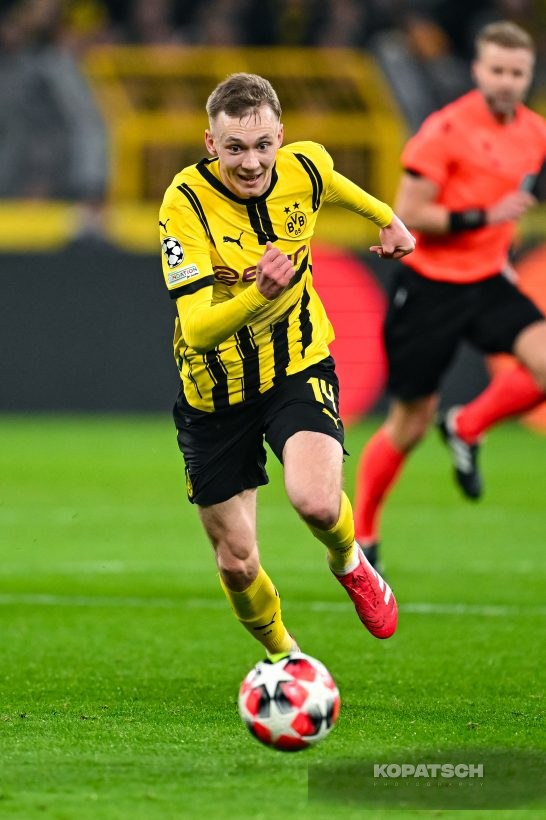 Maximilian Beier, 2025-01-29 Borussia Dortmund vs Shakhtar Donetsk