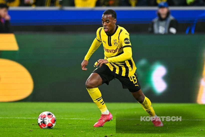 Jamie Gittens, 2025-01-29 Borussia Dortmund vs Shakhtar Donetsk