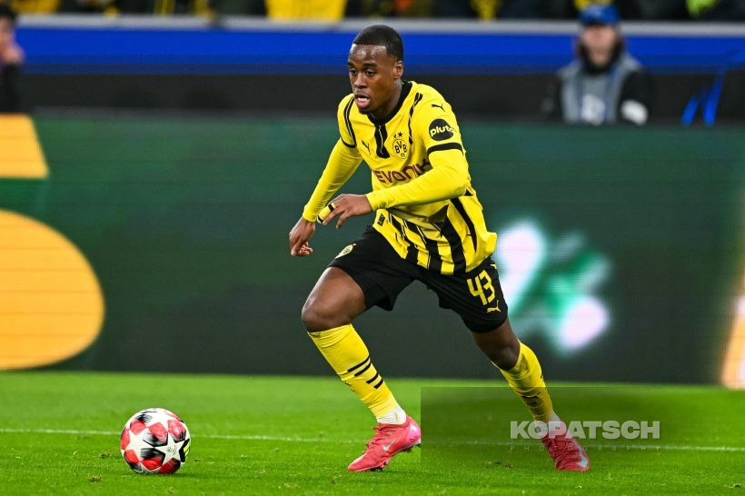 Jamie Gittens, 2025-01-29 Borussia Dortmund vs Shakhtar Donetsk