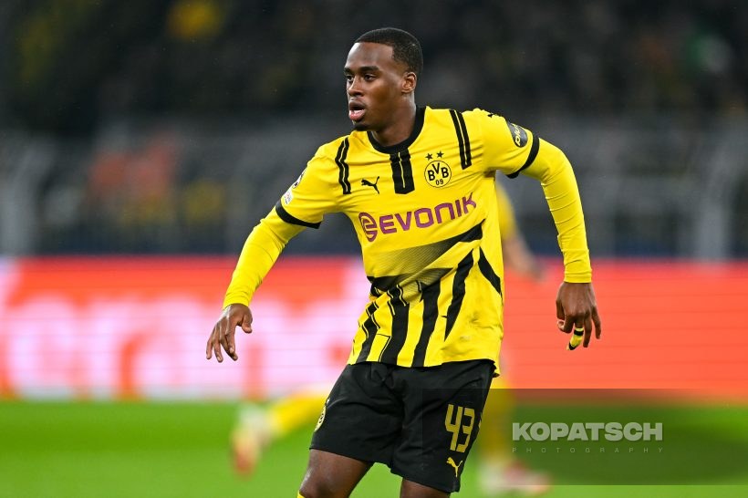 Jamie Gittens, 2025-01-29 Borussia Dortmund vs Shakhtar Donetsk