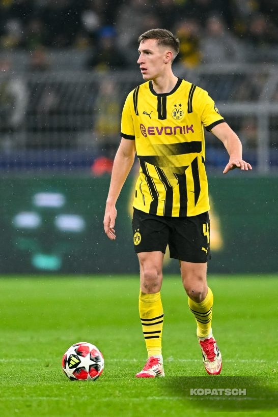Nico Schlotterbeck, 2025-01-29 Borussia Dortmund vs Shakhtar Donetsk