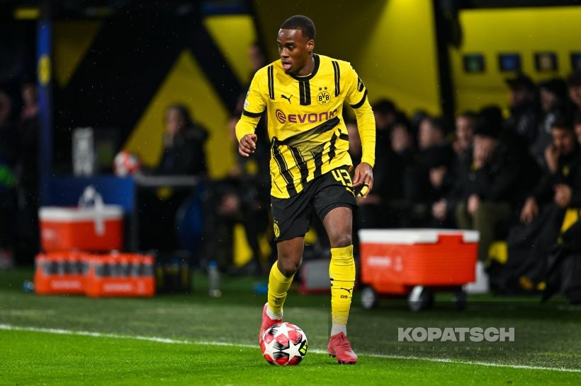 Jamie Gittens, 2025-01-29 Borussia Dortmund vs Shakhtar Donetsk