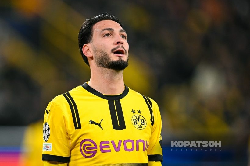 Ramy Bensebaini, 2025-01-29 Borussia Dortmund vs Shakhtar Donetsk