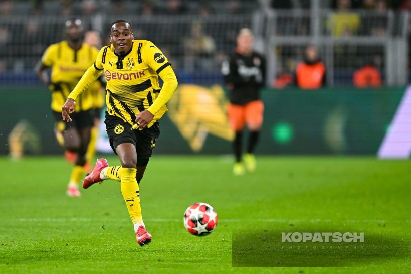 Jamie Gittens, 2025-01-29 Borussia Dortmund vs Shakhtar Donetsk