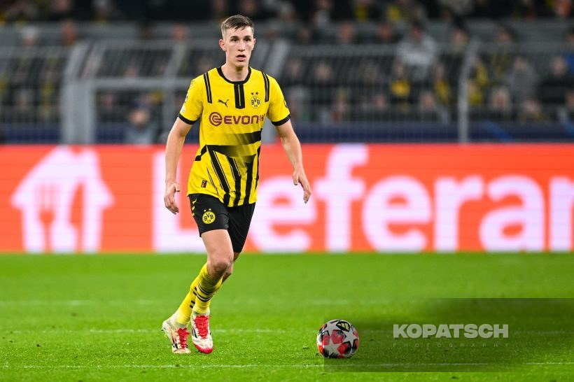 Nico Schlotterbeck, 2025-01-29 Borussia Dortmund vs Shakhtar Donetsk