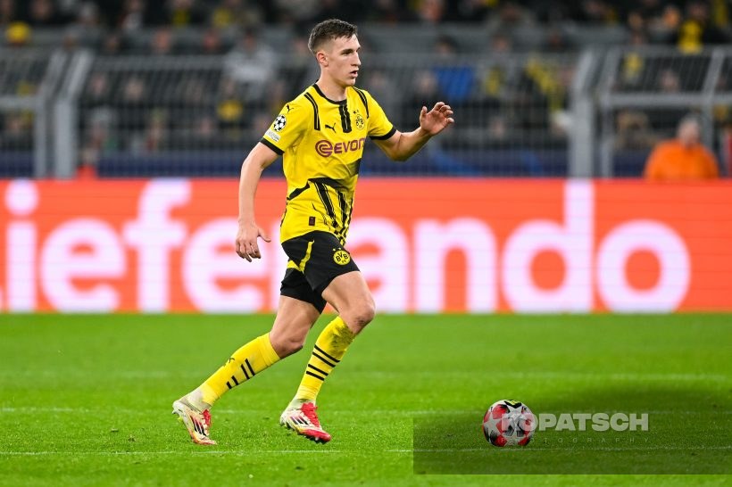 Nico Schlotterbeck, 2025-01-29 Borussia Dortmund vs Shakhtar Donetsk