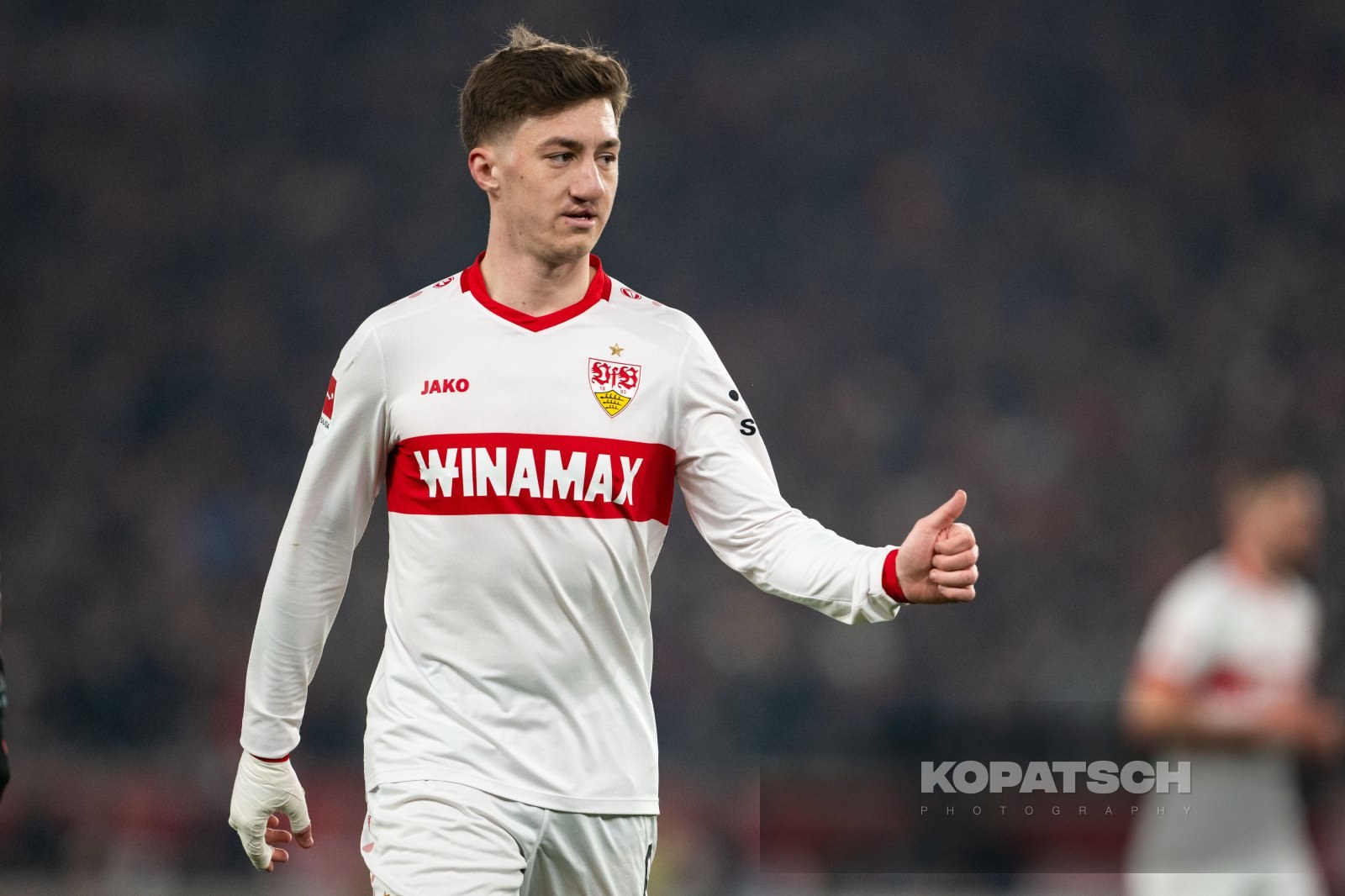 Angelo Stiller · 2025-02-28 VfB Stuttgart vs FC Bayern Muenchen