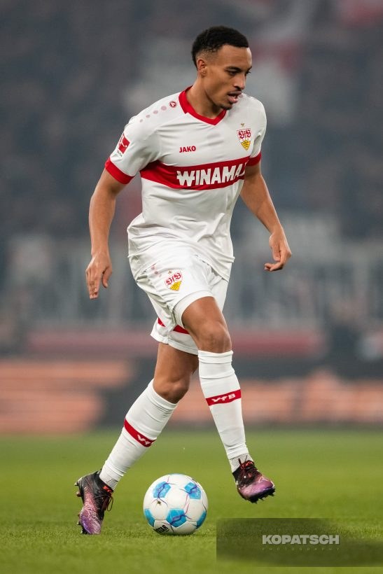 Jamie Leweling, 2025-02-28 VfB Stuttgart vs FC Bayern Muenchen