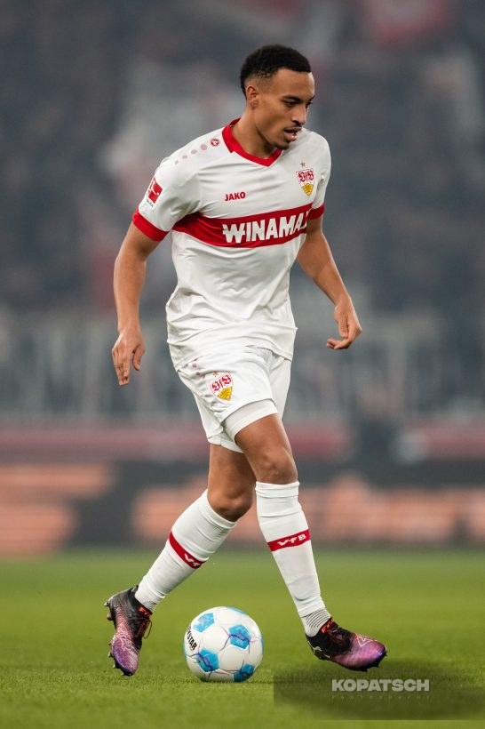Jamie Leweling, 2025-02-28 VfB Stuttgart vs FC Bayern Muenchen