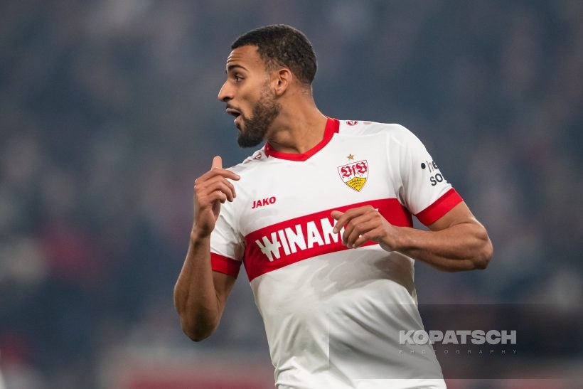 Josha Vagnoman, 2025-02-28 VfB Stuttgart vs FC Bayern Muenchen