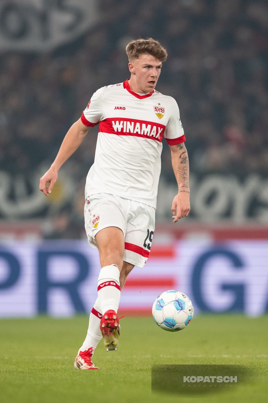 Finn Jeltsch · 2025-02-28 VfB Stuttgart vs FC Bayern Muenchen