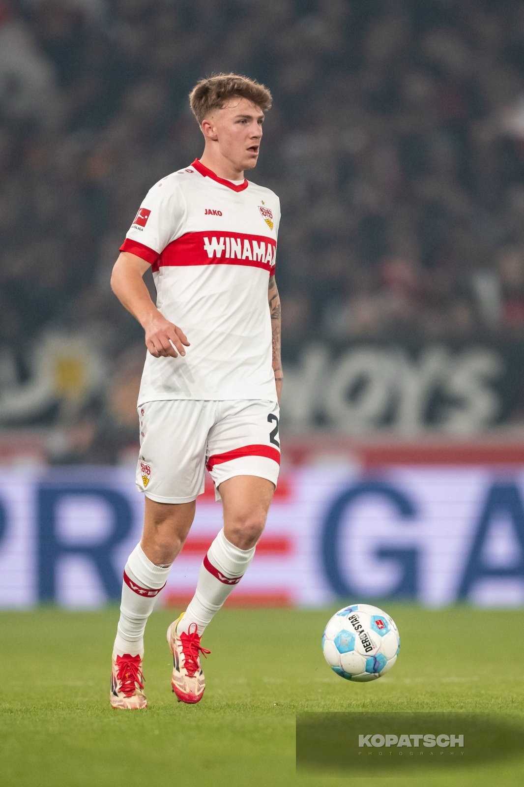 Finn Jeltsch · 2025-02-28 VfB Stuttgart vs FC Bayern Muenchen