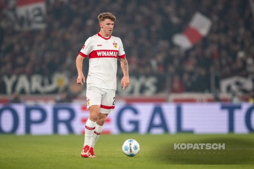 Finn Jeltsch, 2025-02-28 VfB Stuttgart vs FC Bayern Muenchen