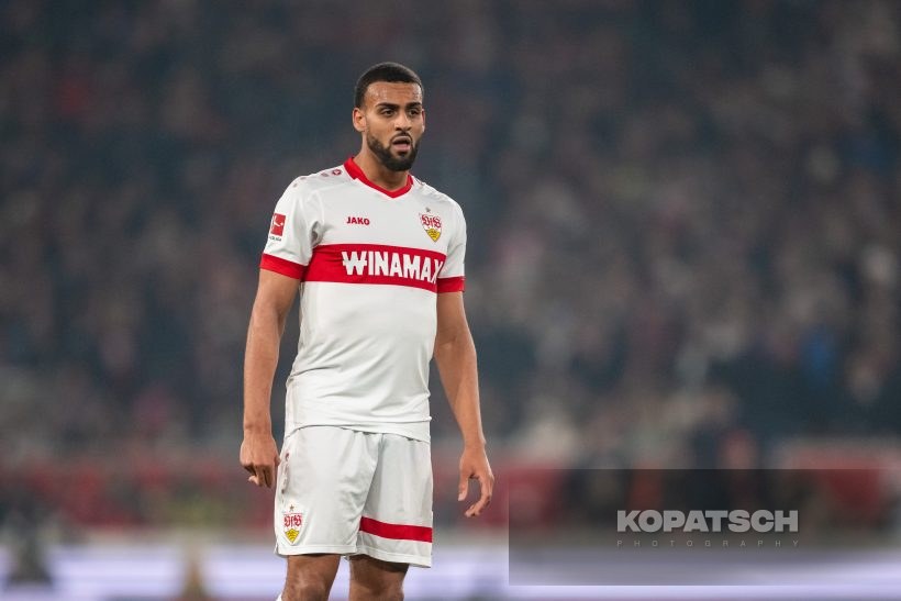 Josha Vagnoman, 2025-02-28 VfB Stuttgart vs FC Bayern Muenchen