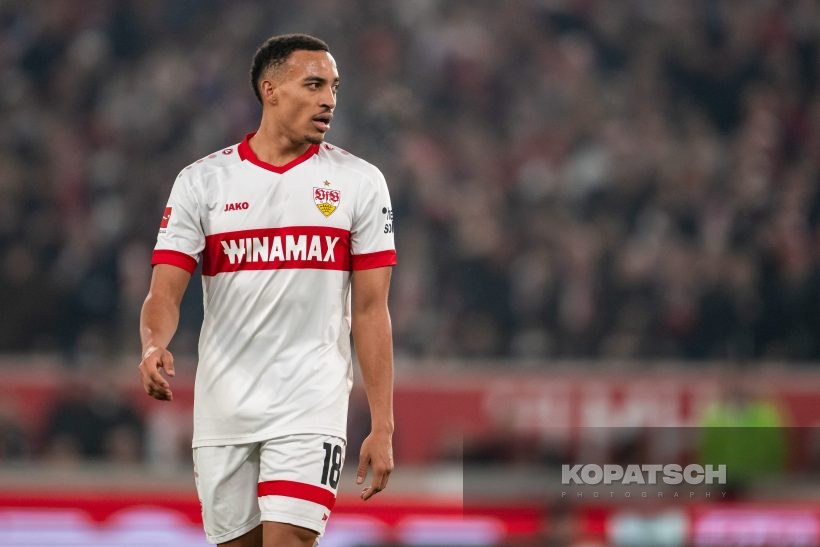 Jamie Leweling, 2025-02-28 VfB Stuttgart vs FC Bayern Muenchen