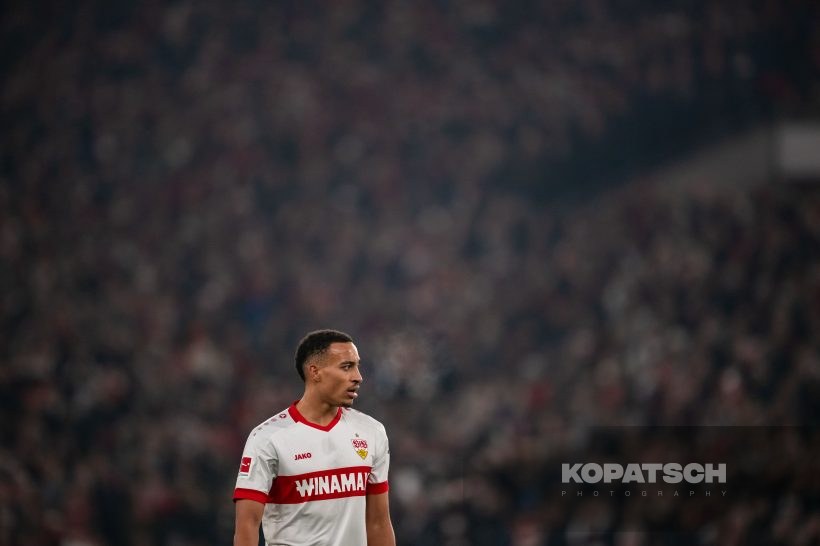 Jamie Leweling, 2025-02-28 VfB Stuttgart vs FC Bayern Muenchen