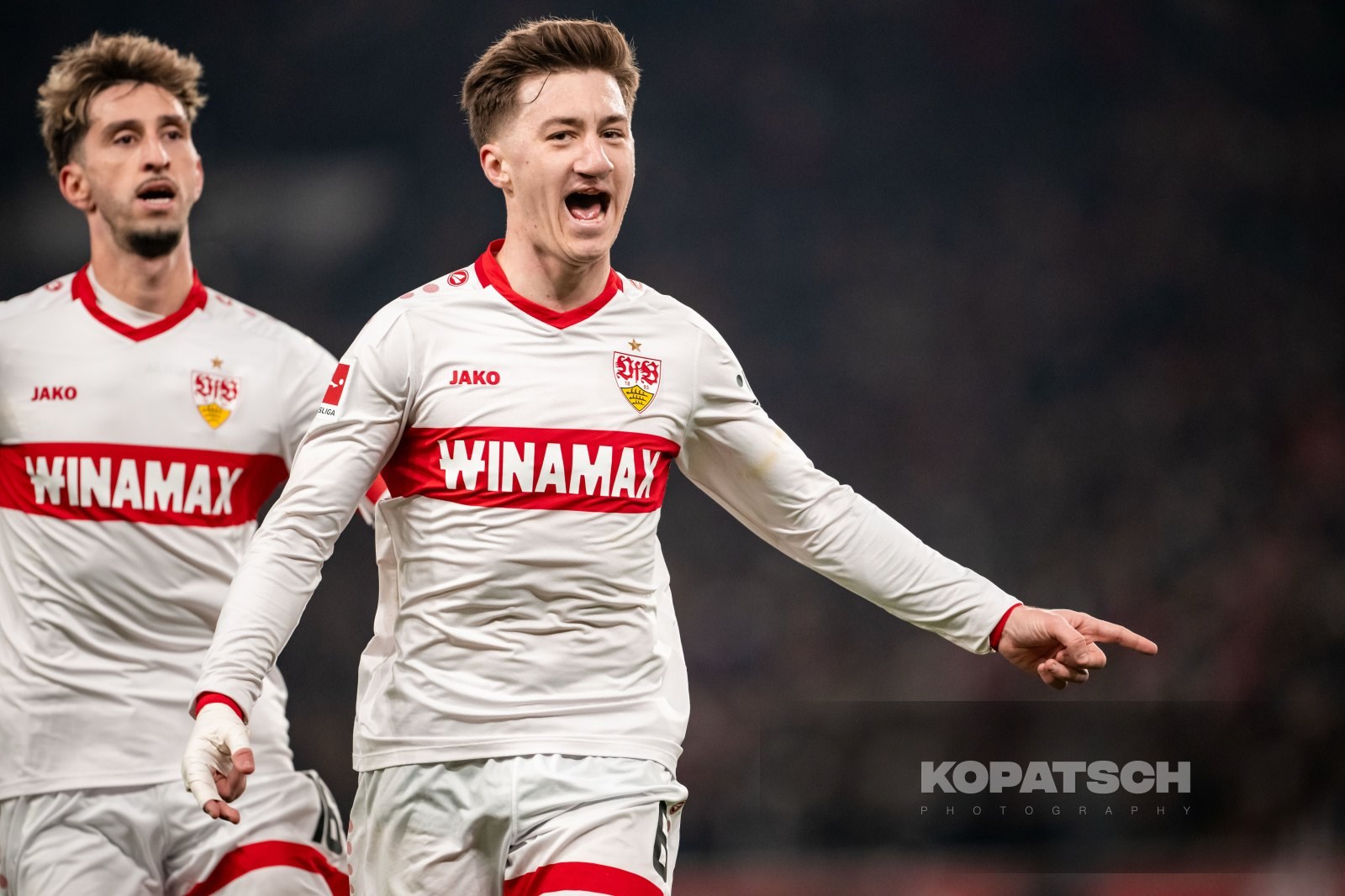 Angelo Stiller · 2025-02-28 VfB Stuttgart vs FC Bayern Muenchen