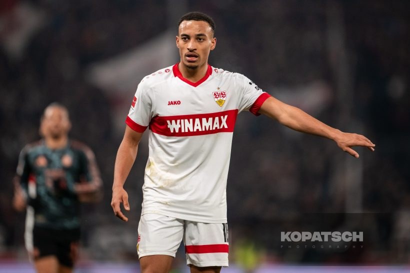 Jamie Leweling, 2025-02-28 VfB Stuttgart vs FC Bayern Muenchen